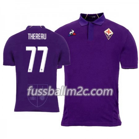 Fußballtrikots ACF Fiorentina Cyril Thereau 77  Heim Trikotsatz 2018-2019